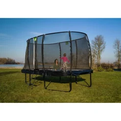 Exit Toys Exit - Cama elástica Allure Classic 244 x 427 cm negro