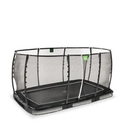 Exit Toys Exit - Cama elástica de suelo Allure Premium 244 x 427 cm negro