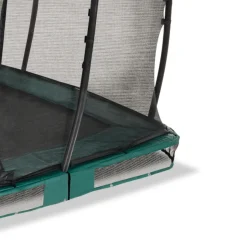 Exit Toys Exit - Cama elástica de suelo Allure Premium 214 x 366 verde* Camas Elásticas