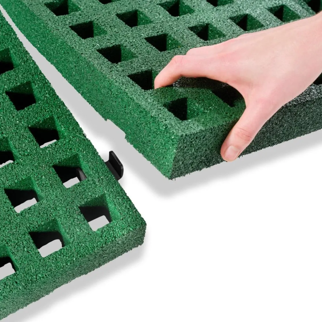 Exit Toys Exit - Cama elástica de suelo Dynamic 427 cm negro con perímetro de seguridad* Camas Elásticas