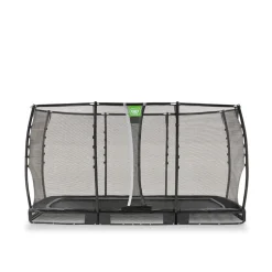 Exit Toys Exit - Cama elástica de suelo Allure Premium 214 x 366 cm negro