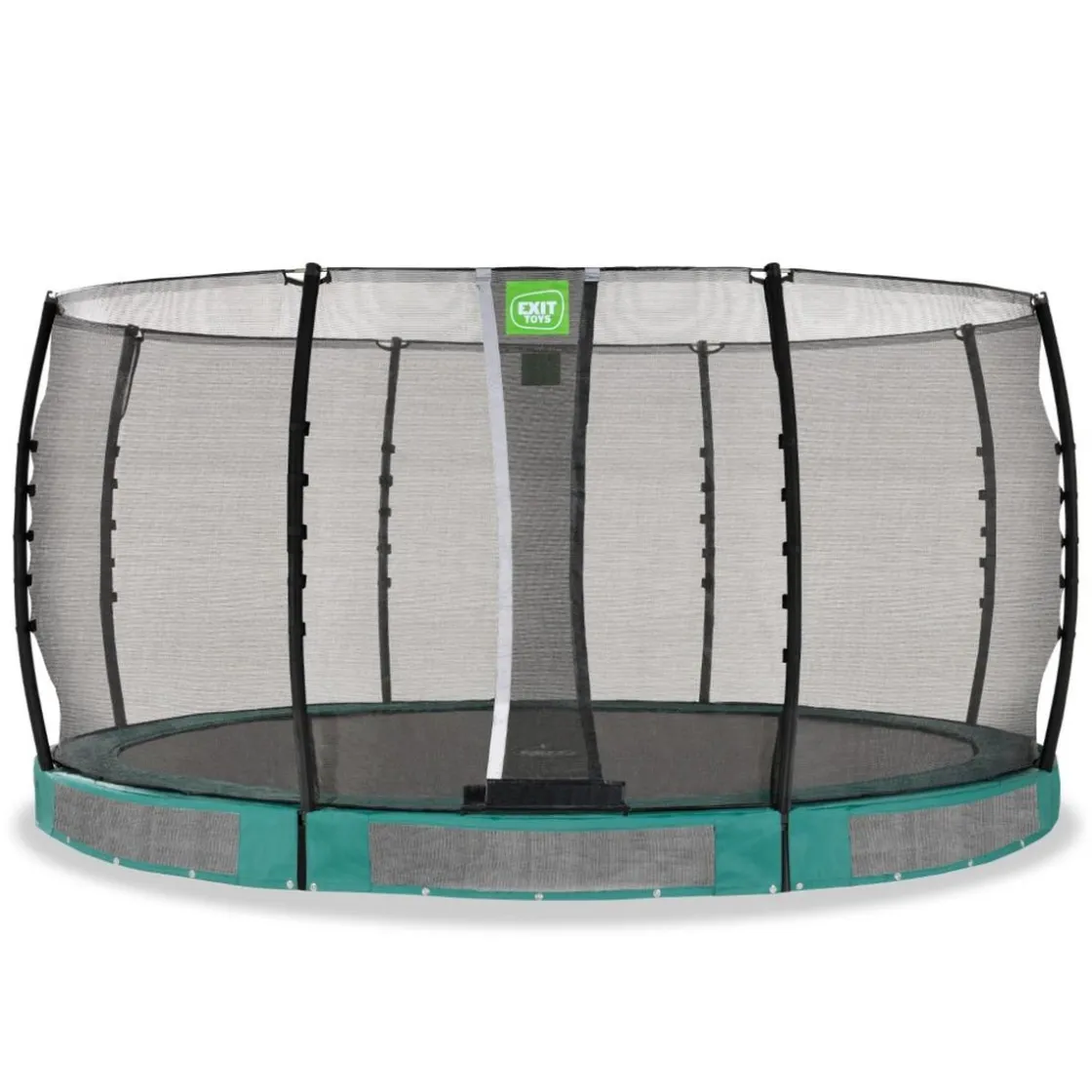 Exit Toys Exit - Cama elástica de suelo Allure Classic 427 cm verde