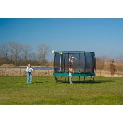 Exit Toys Exit - Cama elástica Lotus Premium 427 cm verde