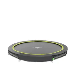 Exit Toys Exit - Cama elástica redonda con acolchado negro 305 cm