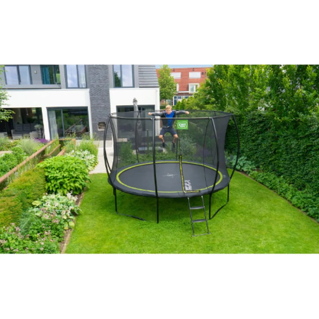 Exit Toys Exit - Cama elástica Silhouette redonda 366 cm* Camas Elásticas