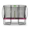 Exit Toys Exit - Cama elástica Silhouette rectangular rosa 214 cm