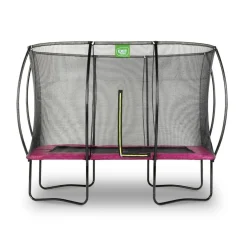 Exit Toys Exit - Cama elástica Silhouette rectangular rosa 214 cm