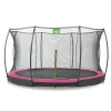 Exit Toys Exit - Cama elástica Silhouette redonda de suelo rosa 366 cm* Camas Elásticas