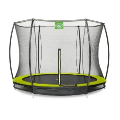Exit Toys Exit - Cama elástica Silhouette redonda verde de suelo 305 cm* Camas Elásticas
