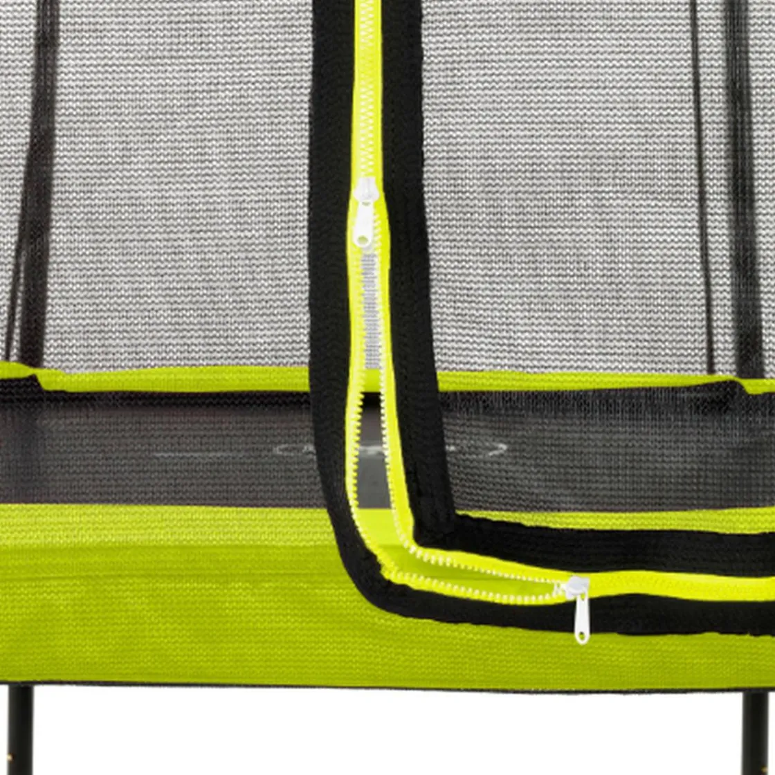 Exit Toys Exit - Cama elástica Silhouette redonda verde 244 cm* Camas Elásticas