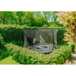 Exit Toys Exit - Cama elástica Silhouette redonda de suelo 366 cm* Camas Elásticas