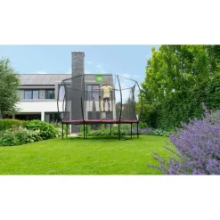 Exit Toys Exit - Cama elástica Silhouette redonda rosa 366 cm* Camas Elásticas