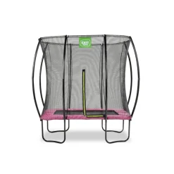 Exit Toys Exit - Cama elástica Silhouette rectangular rosa 153 cm* Camas Elásticas