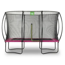 Exit Toys Exit - Cama elástica Silhouette rectangular rosa 244 cm