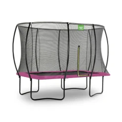 Exit Toys Exit - Cama elástica Silhouette rectangular rosa 244 cm