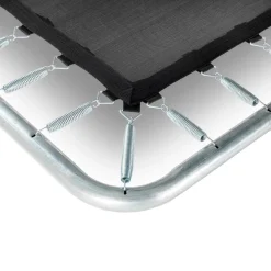 Exit Toys Exit - Cama elástica Silhouette rectangular de suelo rosa 153 cm