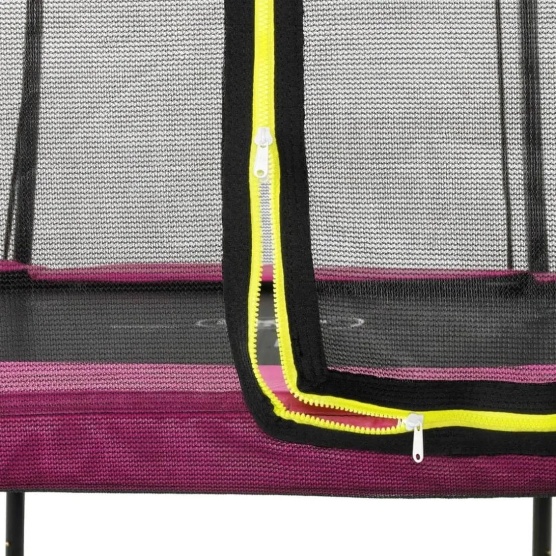 Exit Toys Exit - Cama elástica Silhouette redonda rosa 305 cm* Camas Elásticas