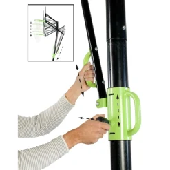 Exit Toys Exit - Canasta de baloncesto con ruedas Galaxy