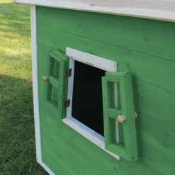 Exit Toys Exit - Casita Fantasía 100 de madera Verde