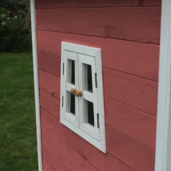 Exit Toys EXIT - Casita Fantasía de madera roja* Casas