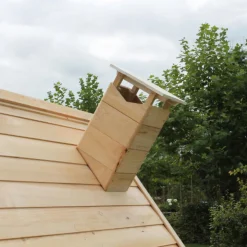 Exit Toys EXIT - Casita Fantasía de madera roja* Casas