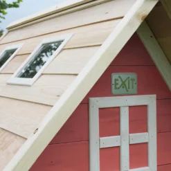 Exit Toys EXIT - Casita Fantasía de madera roja* Casas
