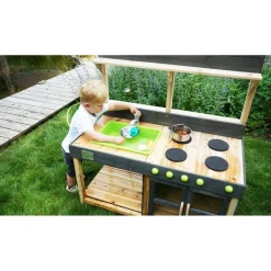 Exit Toys Exit - Cocina de madera de exterior Yummy 200* Casas