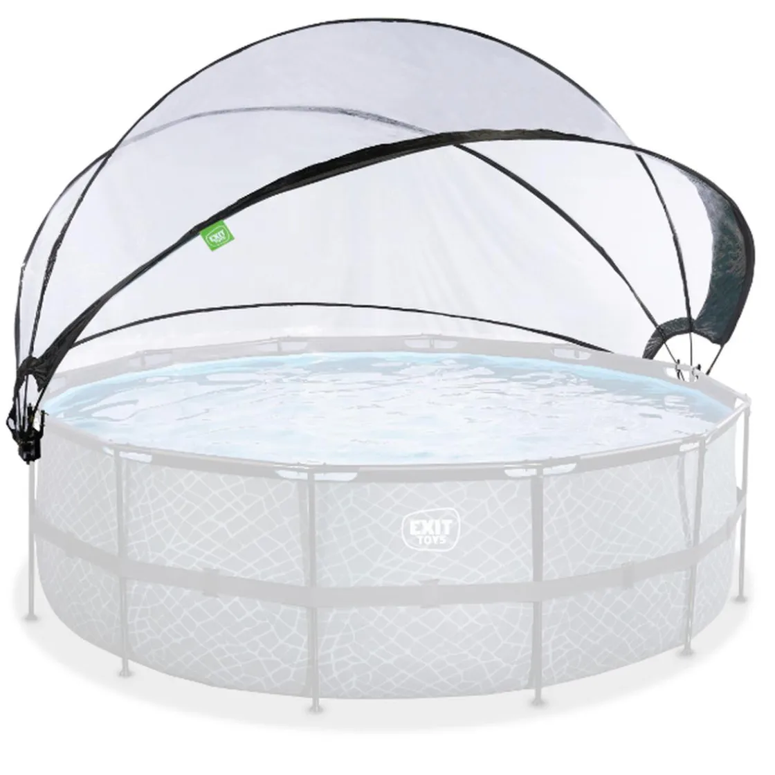 Exit Toys EXIT - Cúpula de piscina redonda 427 cm* Accesorios|Piscinas