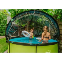 Exit Toys EXIT - Cúpula de piscina redonda 244 cm* Accesorios|Piscinas