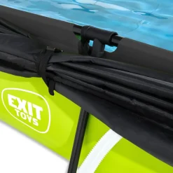 Exit Toys Exit - Piscina Lime verde 220 x 150 x 65 cm con filtro y toldo negro* Piscinas|Juguetes De Verano