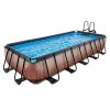Exit Toys Exit - Piscina Wood efecto madera 540 x 250 x 100 cm con filtro de arena* Piscinas|Juguetes De Verano