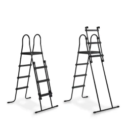 Exit Toys Exit - Piscina Wood efecto madera diámetro 488 x 122 cm con filtro de arena y cúpula* Piscinas|Juguetes De Verano