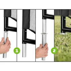 Exit Toys Exit - Portería de fútbol acero Forza