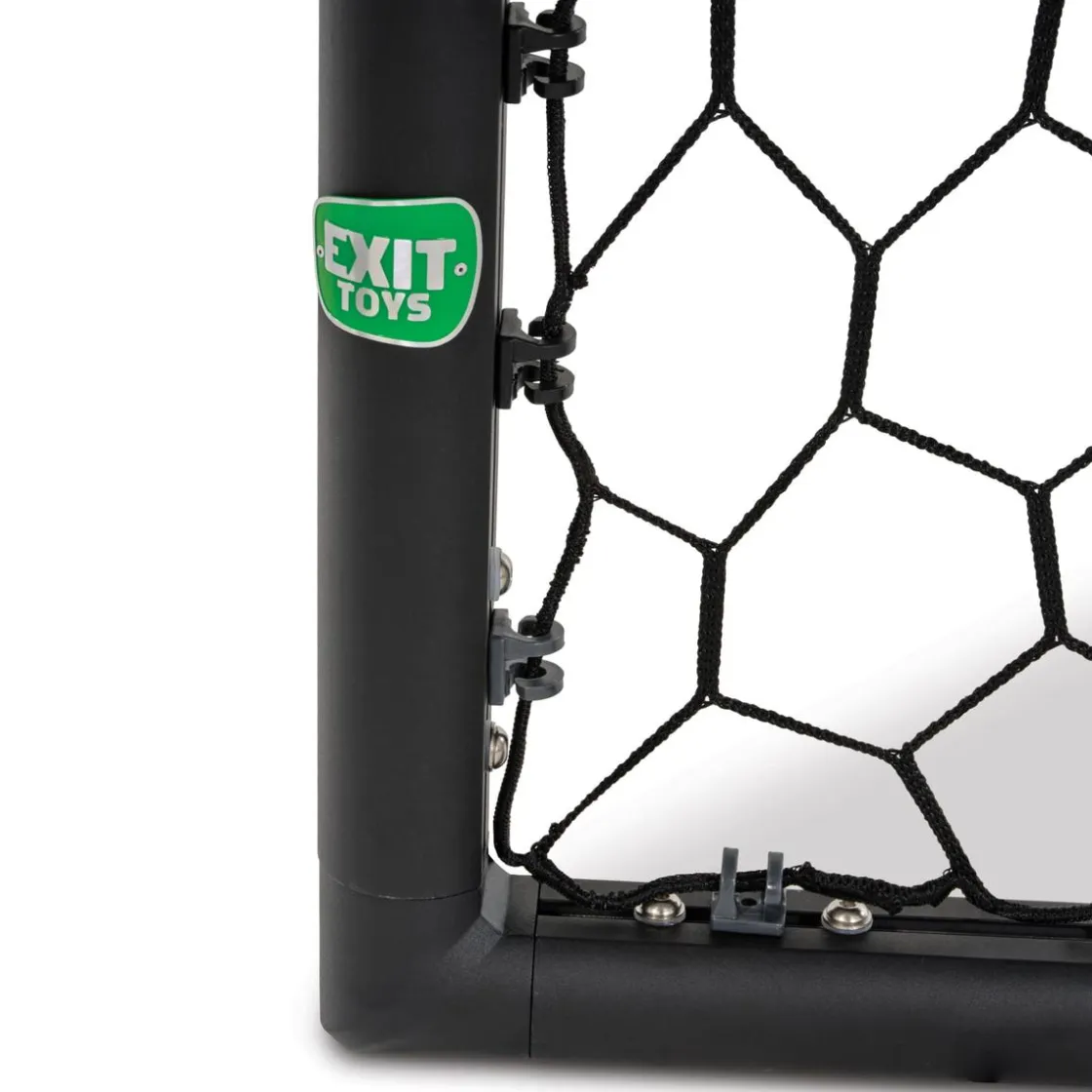 Exit Toys Exit - Portería de fútbol Aluminio Scala 300 x 200 Negro