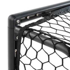 Exit Toys Exit - Portería de fútbol Aluminio Scala 120 x 80 Negro* Deportes