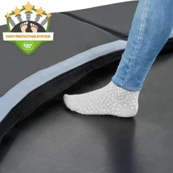 Exit Toys Exit - Trampolín deportivo de suelo Dynamic 427 cm negro
