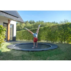 Exit Toys Exit - Trampolín deportivo de suelo Dynamic 427 cm negro