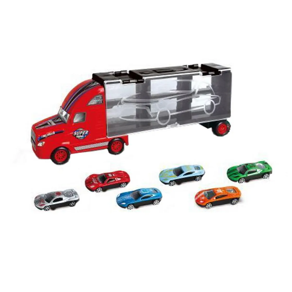 TOYS "R" US EZ Drive - Camión con 6 Vehículos* Vehículos Y Circuitos