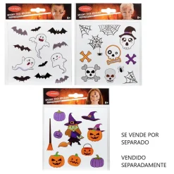 TOYS "R" US Face Tattoo Halloween (Varios modelos)* Disfraces|Halloween