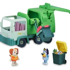 FAMOSA - Bluey - Camión de juguete educativo sobre reciclaje con figura de perrito y accesorios ㅤ* Coleccionables Y Mini Mundos