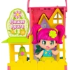 PINYPON Famosa - Casita de flores plegable con mini muñeca y accesorios ㅤ* Coleccionables Y Mini Mundos