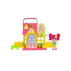 PINYPON Famosa - Casita de flores plegable con mini muñeca y accesorios ㅤ* Coleccionables Y Mini Mundos