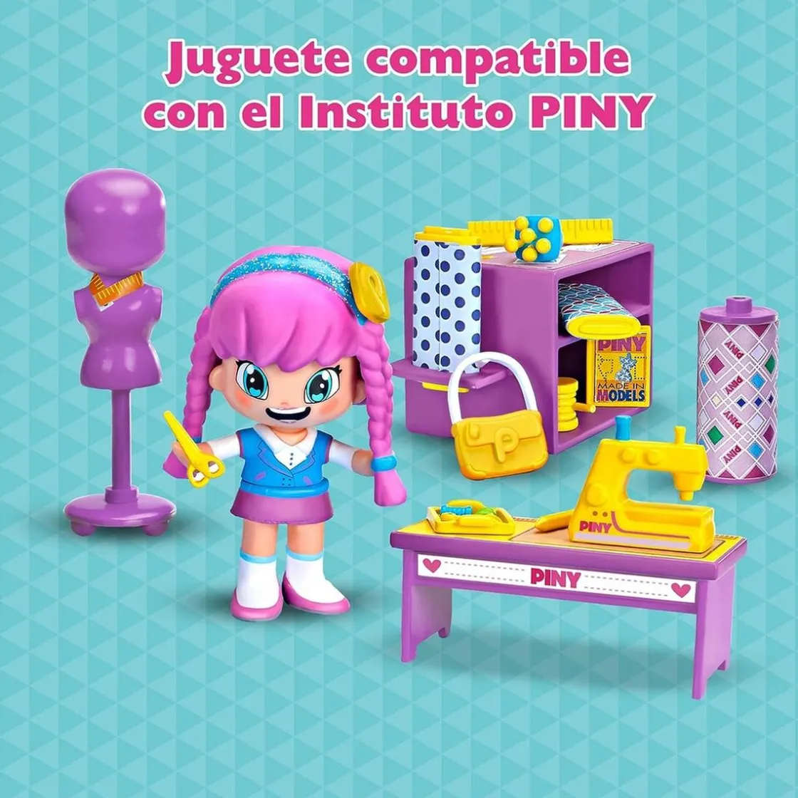 PINYPON Famosa - Piny - Clases de moda en el Instituto de Nueva York ㅤ* Coleccionables Y Mini Mundos