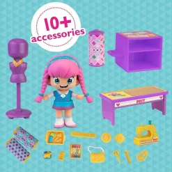 PINYPON Famosa - Piny - Clases de moda en el Instituto de Nueva York ㅤ* Coleccionables Y Mini Mundos