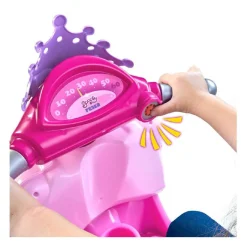 FEBER - Moto infantil eléctrica rosa de 3 ruedas - Scooty Little Princess* Vehículos De Batería O A Pedales