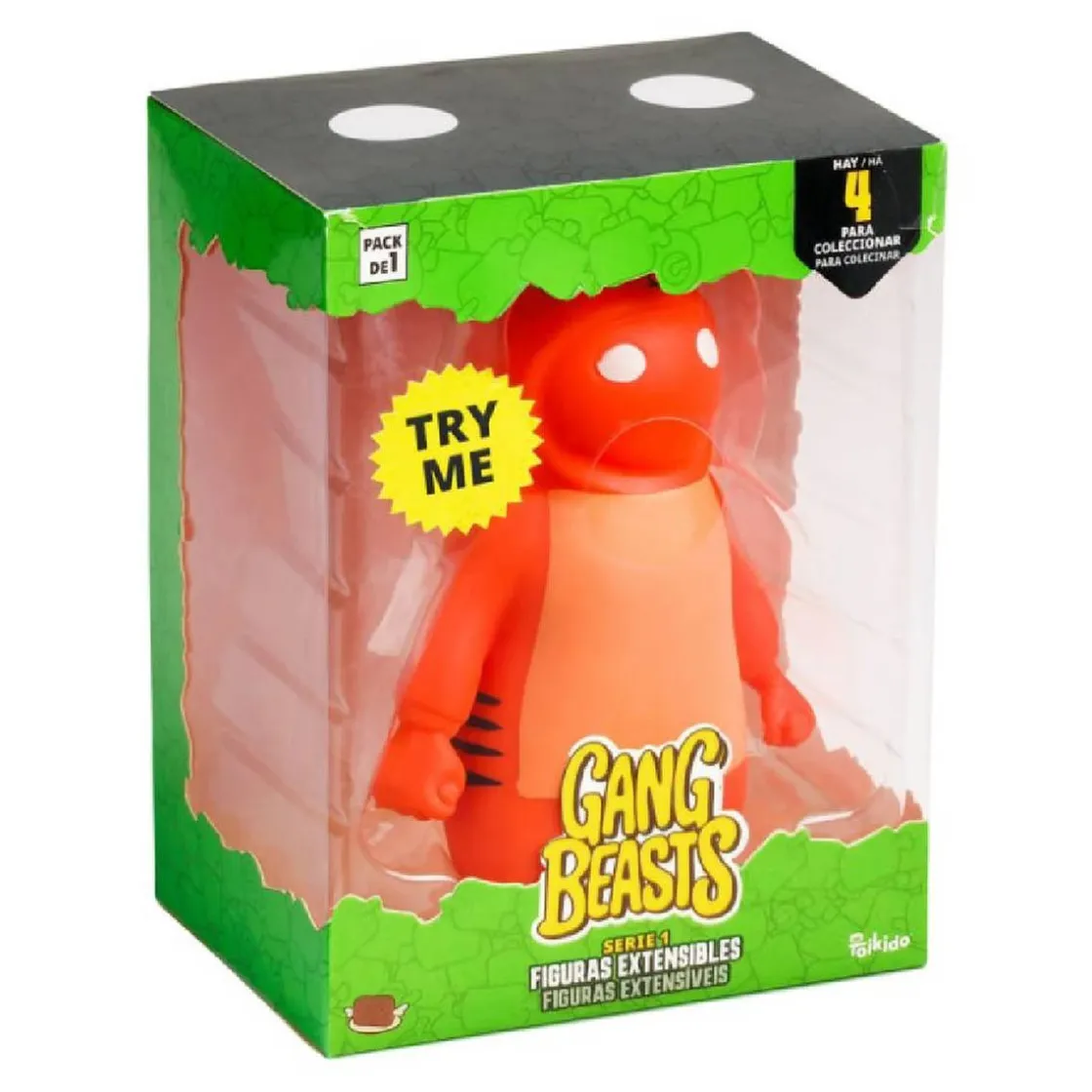 BIZAK Figura extensible Gang Beasts (varios modelos)