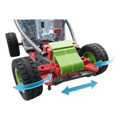 TOYS R US CE Fischer Technik - Set de construcción Hidrógeno H2 Fuel Cell Car