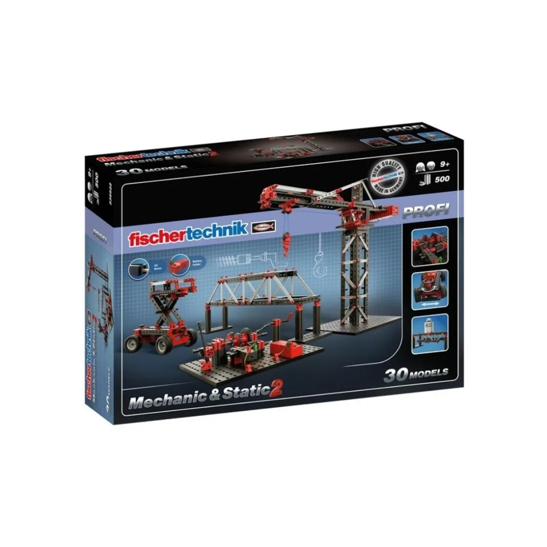 TOYS R US CE Fischer Technik - Set de construcción Ingeniería Mechanic + Static 2