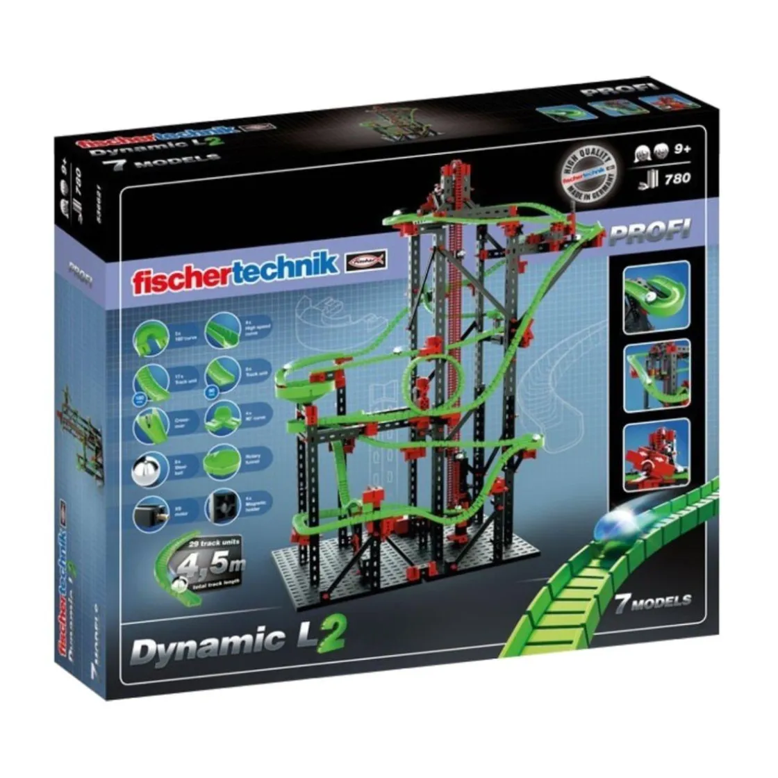 TOYS R US CE Fischer Technik - Set de construcción para canicas Dynamic L 2