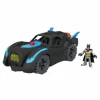 MATTEL Fisher Price - Imaginext - Batmóvil Power Reveal con figura de Batman* Coleccionables Y Mini Mundos